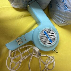 Vintage Blue Sears 1200 Hair Dryer Works